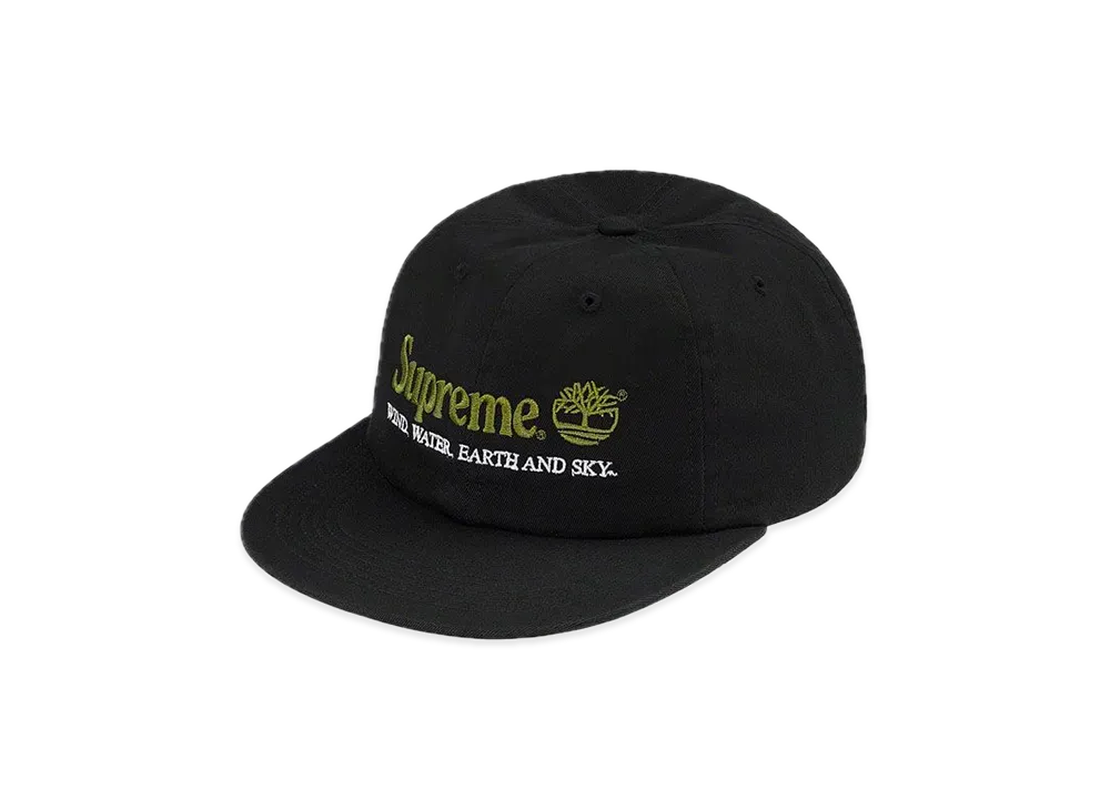 シュプリーム ティンバーランド 6 パネル "ブラック"