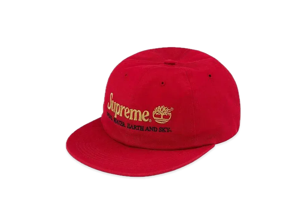 Supreme Timberland 6-Panel "Red"