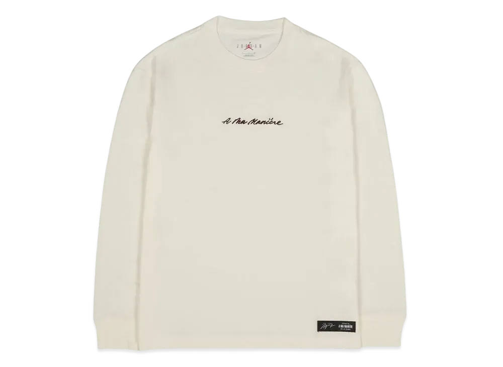 ジョーダン x アママニエール ロングスリーブ Tシャツ "セイル"