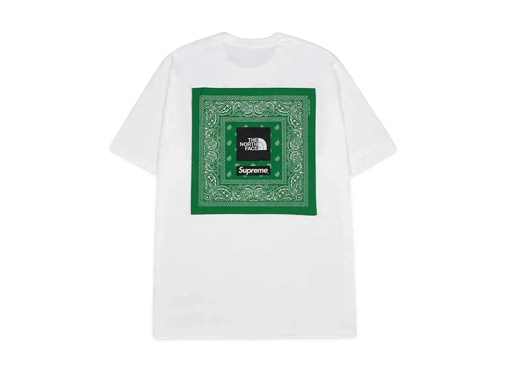 Supreme x The North Face Bandana Tee "White"