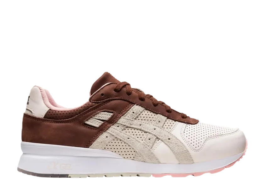 アフュー × アシックス GT-II "ブラッシュ/チョコレート ブラウン"