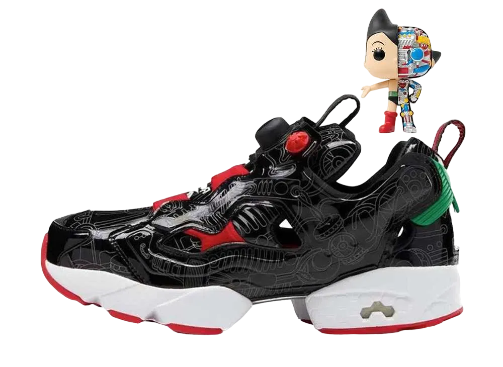 BAIT × Astro Boy × Reebok Instapump Fury & "Core Black/Glen Green" FUNKO POP Astro Boy TEXTURED