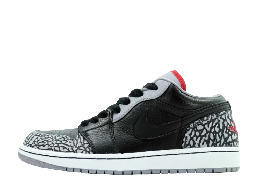 ナイキ エアジョーダン1 ファット ロー "ブラック セメント/サファリ" (2008)