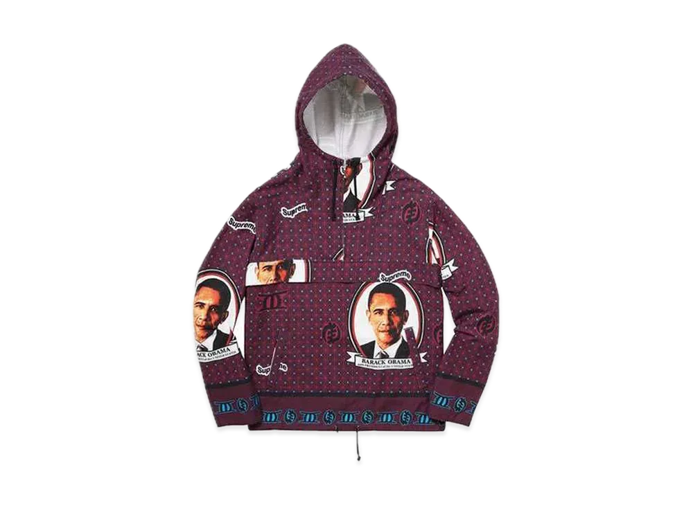 Supreme Obama Anorak "Red"