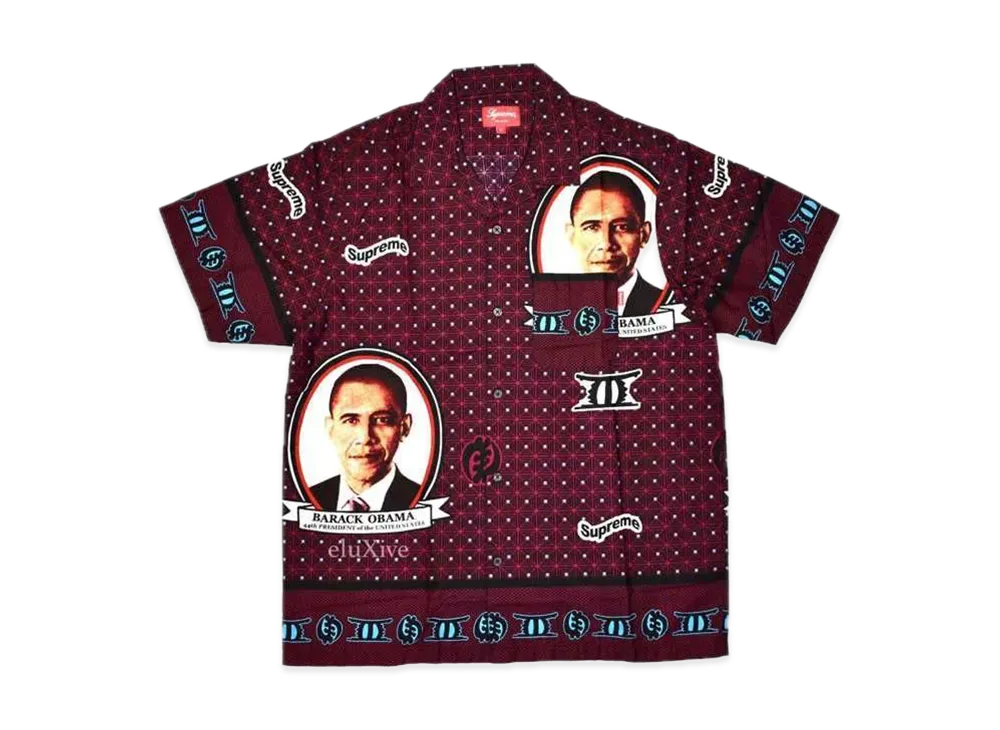 Supreme Obama Shirt "Red"
