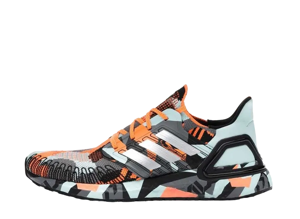 アディダス ウルトラブースト 20 "カモ オレンジ フォレスト"