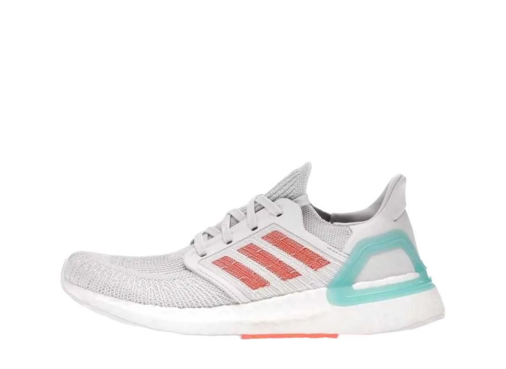 アディダス ウィメンズ ウルトラブースト 20 "ブルー スプリット トゥルー オレンジ シャープ ブルー"