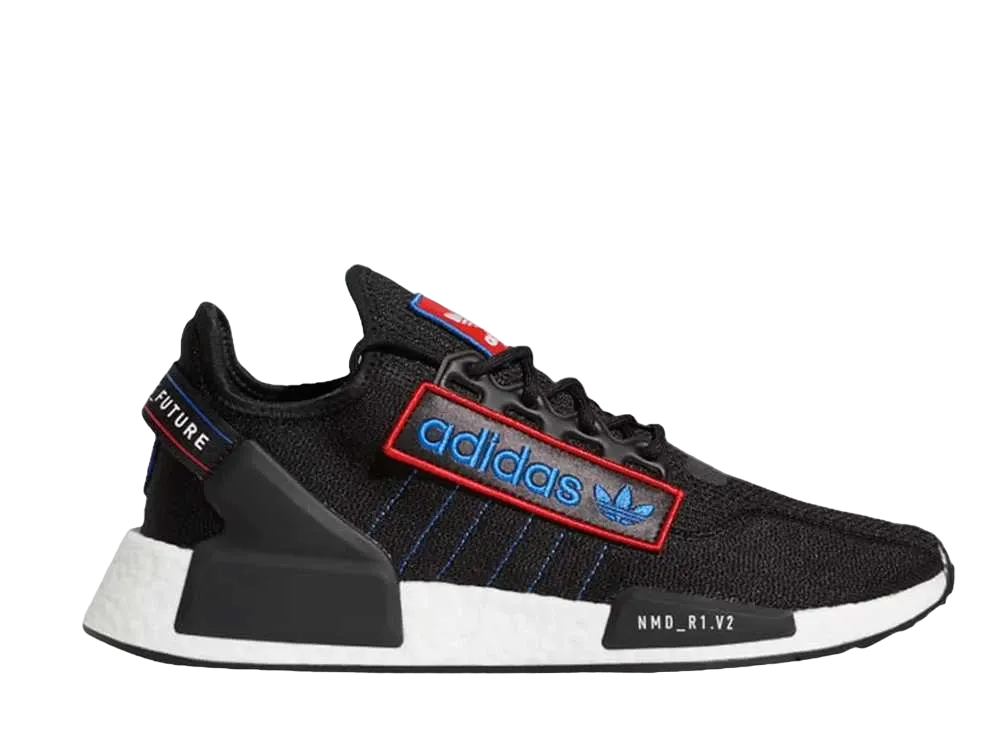 アディダス NMD R1 V2 "ブラック ロゴ パッチ"