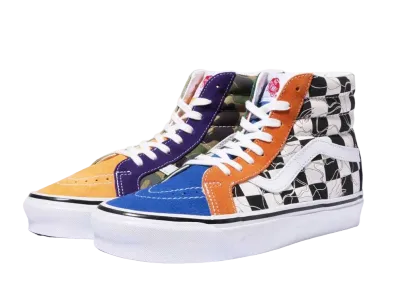 A Bathing Ape × Vans Multi Camo SK8-HI "Multi"