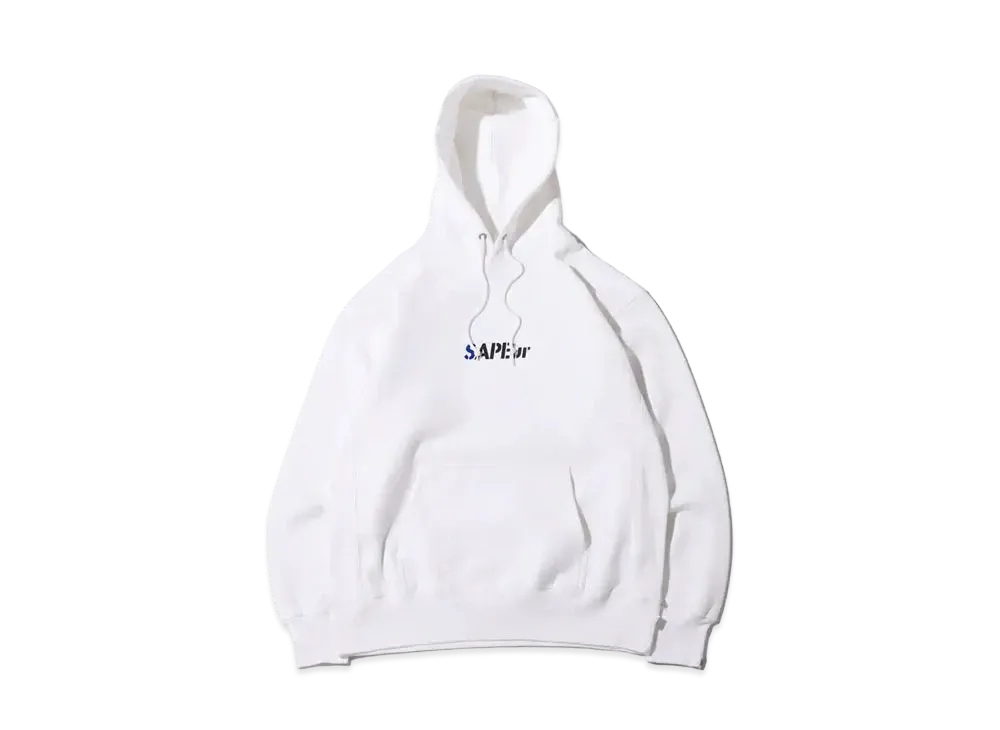 SAPEur atmos Head Hoodie "White"