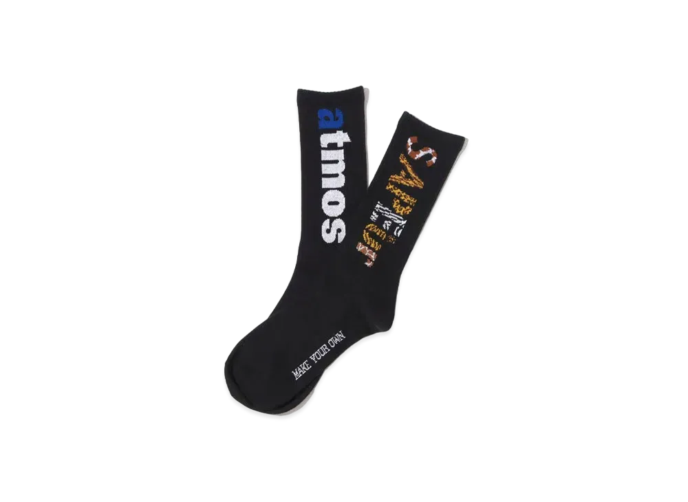 SAPEur atmos Collaboration Socks "Black"