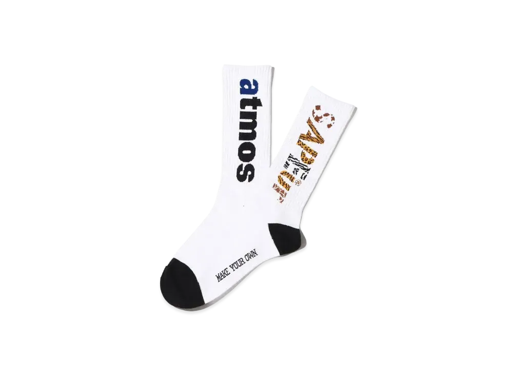 SAPEur atmos Collaboration Socks "White"