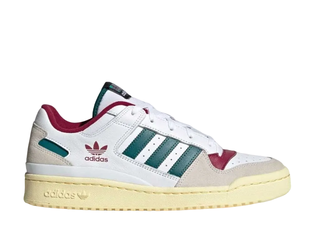 adidas Forum Low CL "Foot Wear White/Legacy Burgundy"