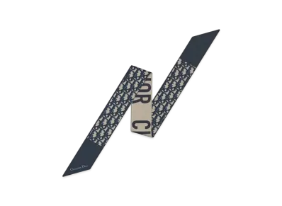 Dior J’ADIOR Mitzah Scarf Dior Oblique "Navy Blue"