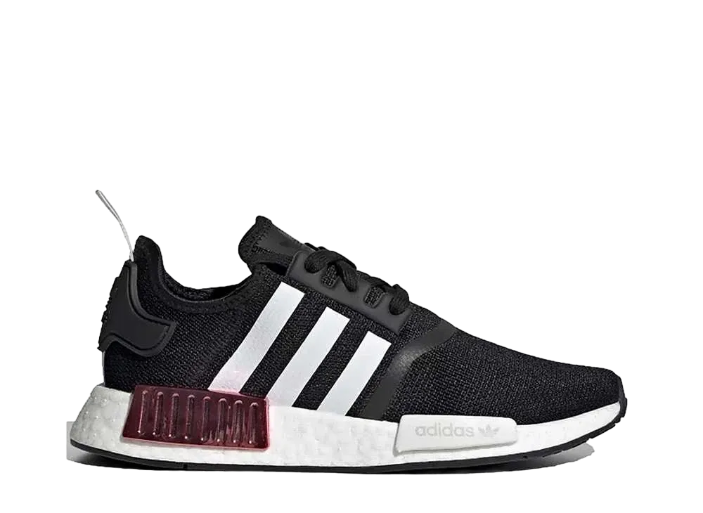 アディダス ウィメンズ NMD R1 "ブラック ホワイト ヘイジー ローズ"