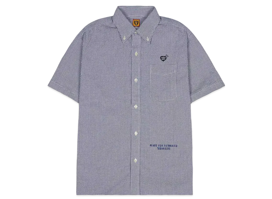 HUMAN MADE B.D S/S SHIRT "Blue"