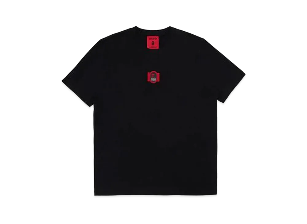 HUGO x Mr. BATHING APE LOGO TEE "Black"