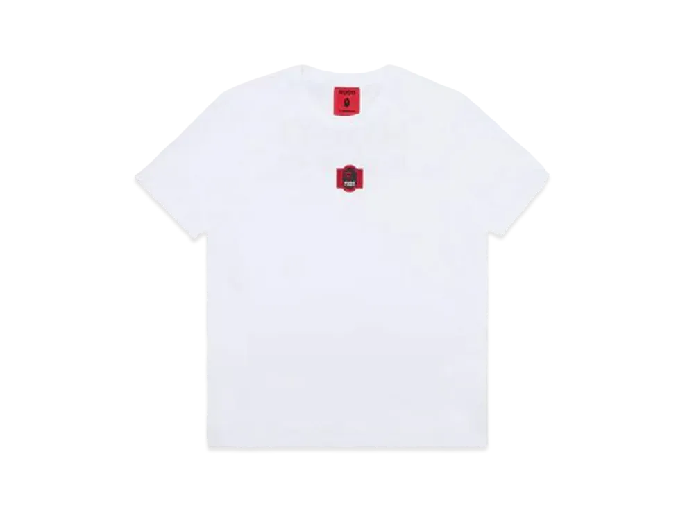 HUGO x Mr. BATHING APE LOGO TEE "White"