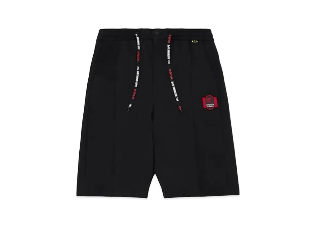 HUGO x Mr. BATHING APE SHORTS "Black"