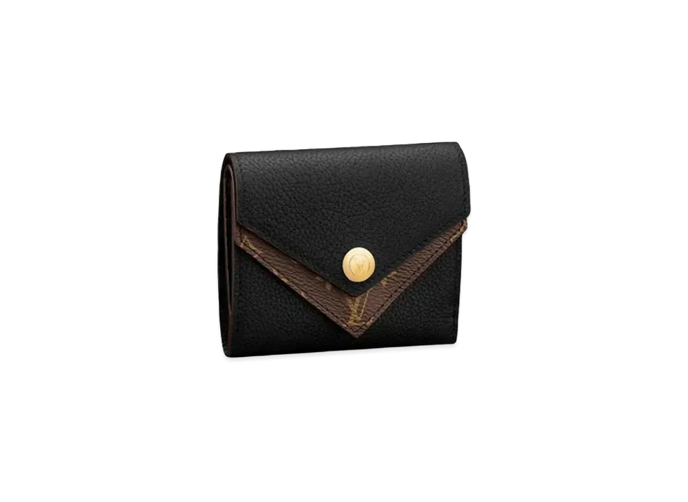 Louis Vuitton Portefeuille Double V Compact "Noir"
