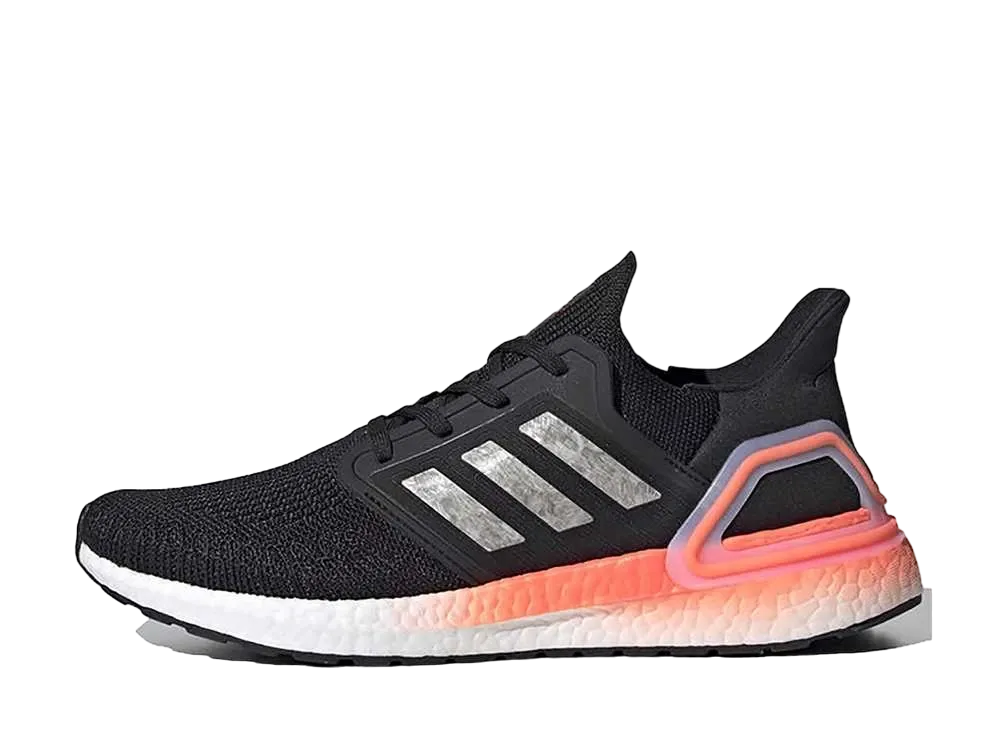 adidas Ultra Boost 20 "Core Black Signal Coral"