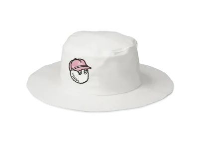 WIND AND SEA MALBON X WDS BUCKET HAT "White"