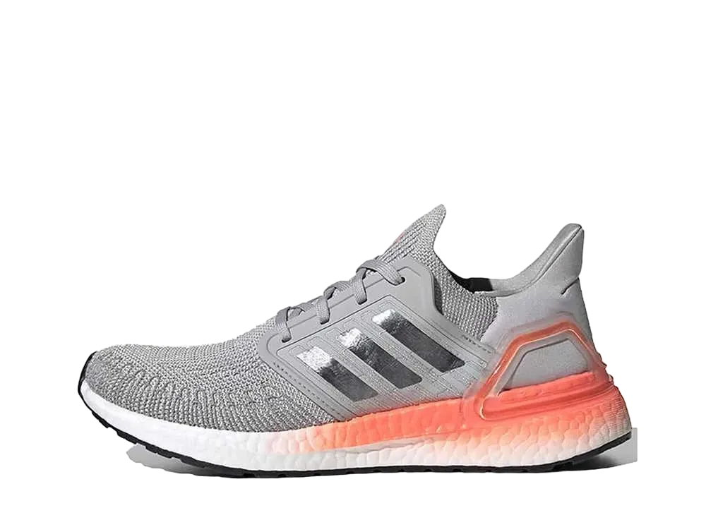 アディダス ウィメンズ ウルトラブースト 20 "グレイ トゥー シグナル コーラル"