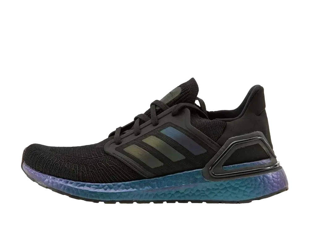 アディダス ウルトラブースト 20 "ブラック シグナル サイアン"