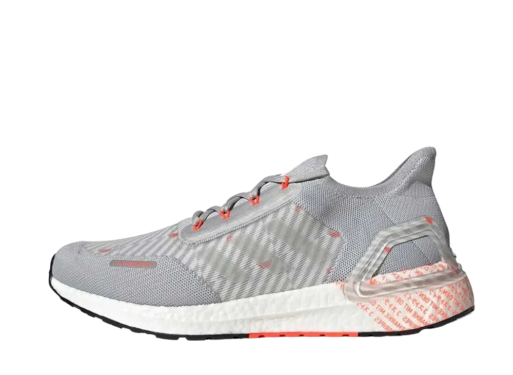 アディダス ウルトラブースト 20 "シティ ライト グレイ ソーラー レッド"