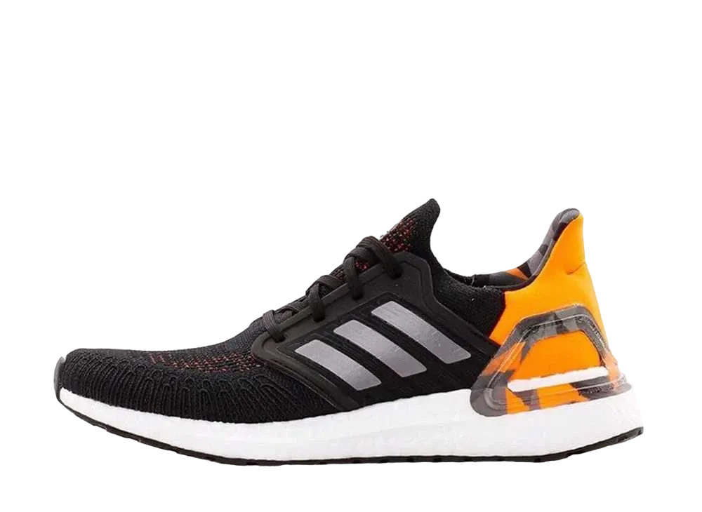 アディダス ウルトラブースト 20 "ブラック シグナル オレンジ"