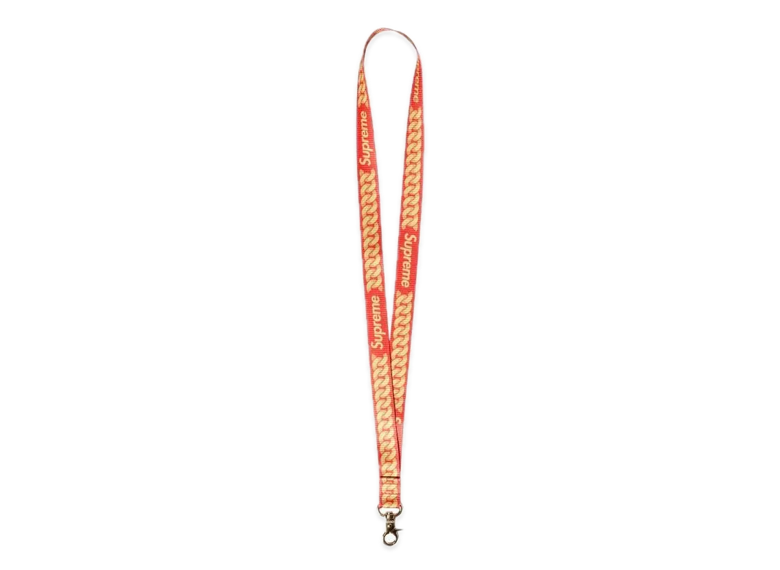 Supreme Cuban Links Lanyard "Red"