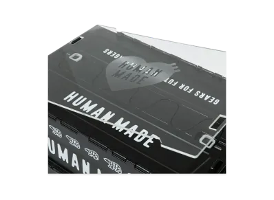 HUMAN MADE ACRYLIC CONTAINER TABLE TOP 50L "Clear"