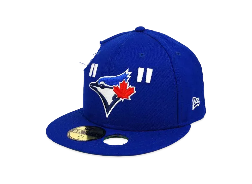NEW ERA x OFF-WHITE x MLB TORONTO BJ CAP "Blue Red"
