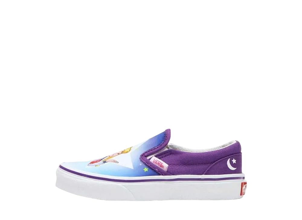 Pretty Guardian Sailor Moon × Vans KIDS Classic Slip-On "Sailor Blue/Purple"