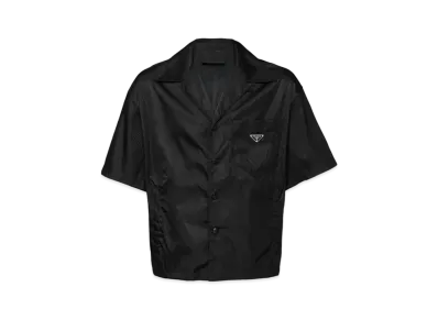 PRADA Re-Nylon Short Sleeve Shirt "Black"