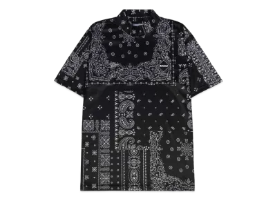 NEW ERA F.C.Real Bristol Bandana Mock Neck Shirt "Black"