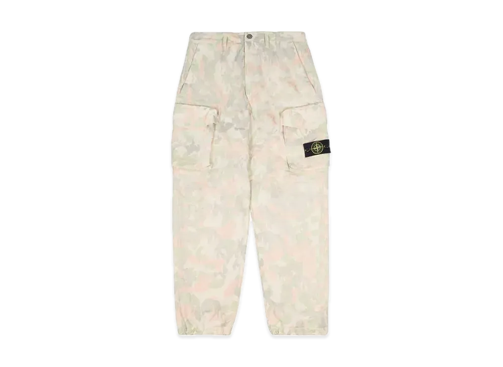 Supreme / Stone Island Reactive Ice Camo Ripstop Cargo Pant "Tan"