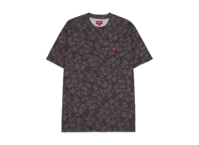 Supreme Small Box Tee "Navy Floral Cards"(21FW)