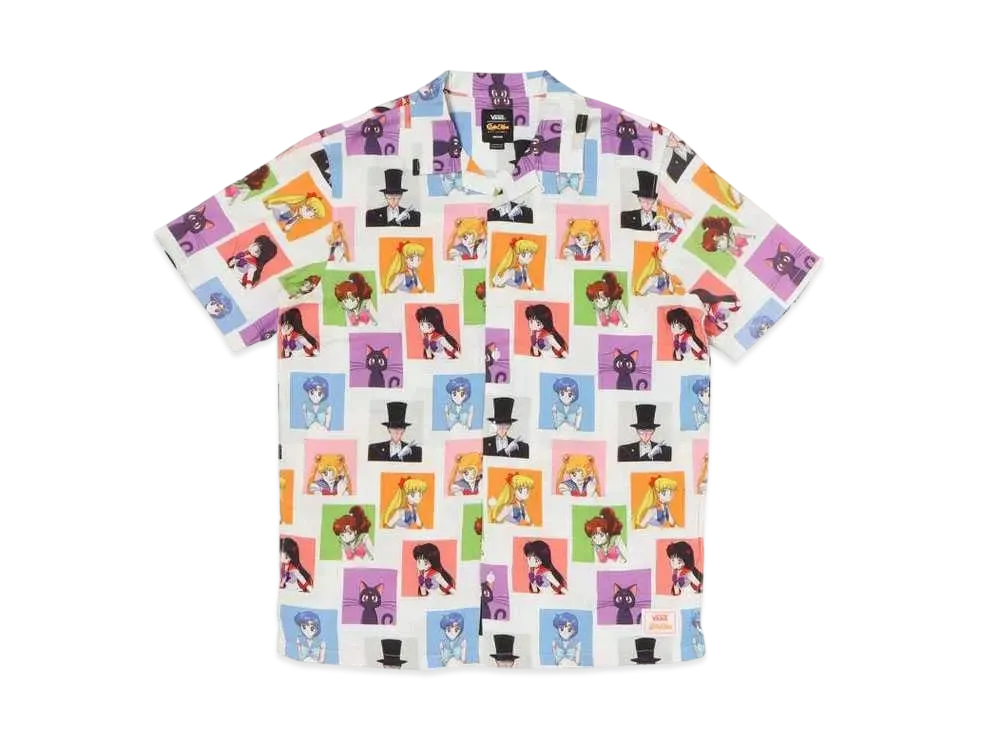 VANS Pretty Guardian Sailor Moon Short Sleeve Shirt "Multi"