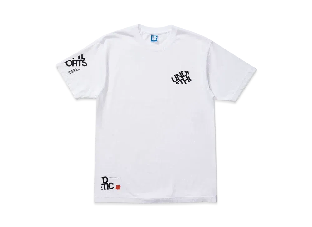 UNDEFEATED CUTOUTS S/S TEE - 80335 "White"