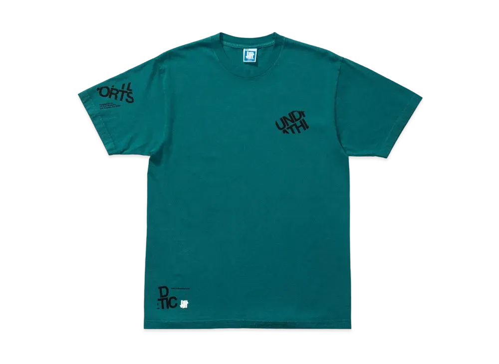 UNDEFEATED CUTOUTS S/S TEE - 80335 "Green"