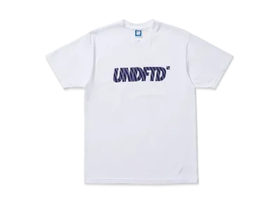 UNDEFEATED WAVE LOGO S/S TEE - 80326 "White"