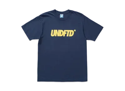 UNDEFEATED WAVE LOGO S/S TEE - 80326 "Navy"