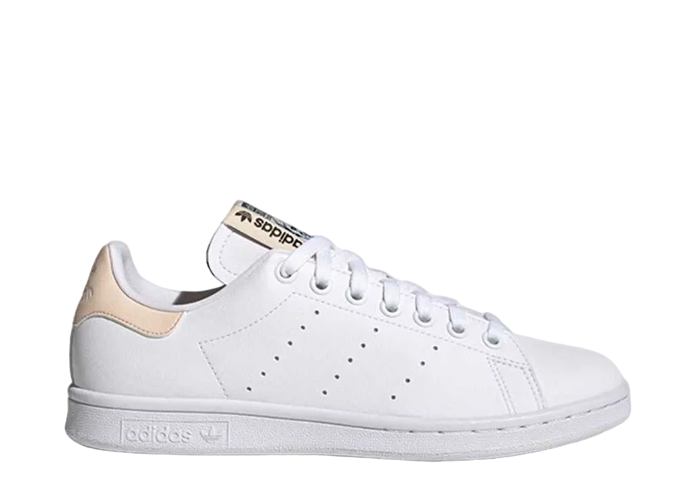 adidas Stan Smith "Footwear White/Bliss Orange/Almost Blue"