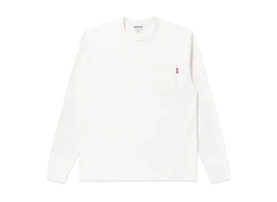 BlackEyePatch Handle With Care Pocket L/S Tee "White"