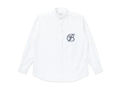 BlackEyePatch B Emblem Oxford Shirt "White"