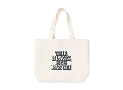 BlackEyePatch OG Label Tote Bag "Off White"