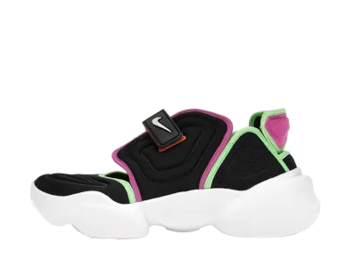 ナイキ ウィメンズ アクアリフト "ブラック/ファイヤー/ピンク"