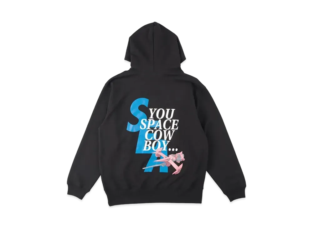 WIND AND SEA X COWBOY BEBOP (YSCB) HOODIE "Black"