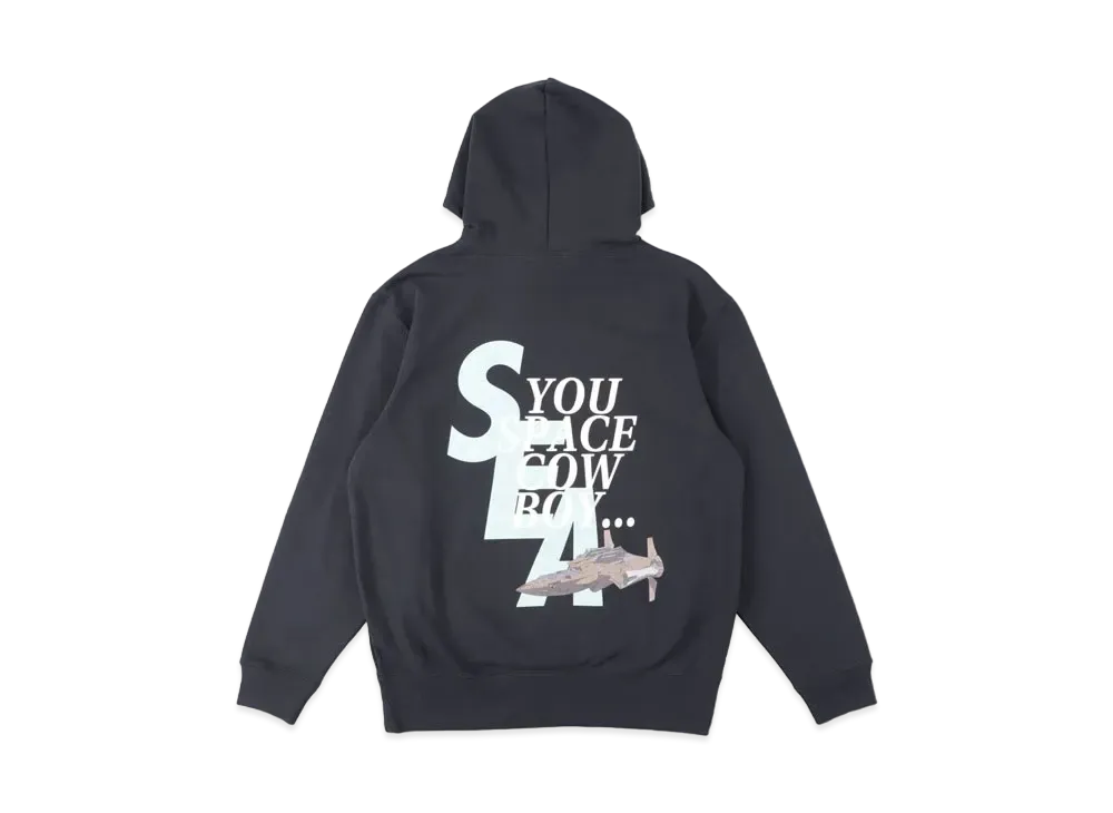 WIND AND SEA X COWBOY BEBOP (YSCB) HOODIE "Navy"